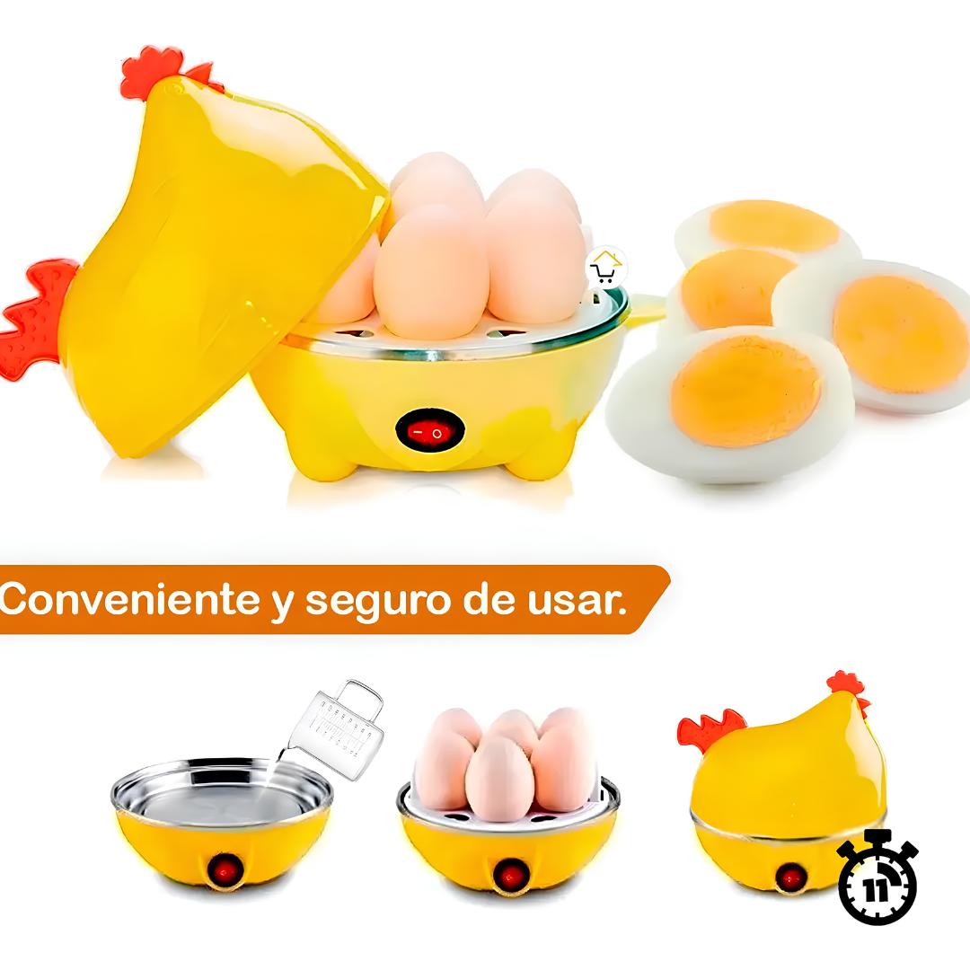 🐥 Hervidor de Huevos Eléctrico Inteligente a Vapor