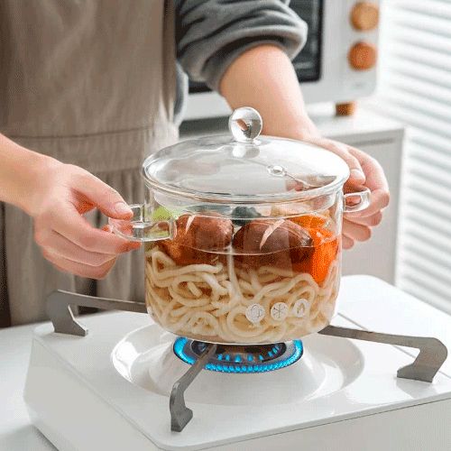 💎 Cacerola Premium de Vidrio con Tapa